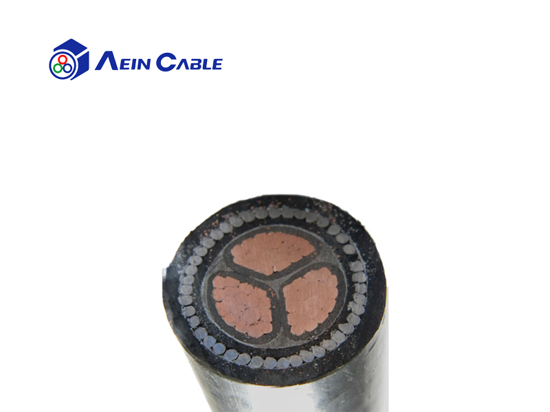 (N)TSCGEWOEU Medium Voltage Without Optical Fiber Fixed Installation Mining Cable