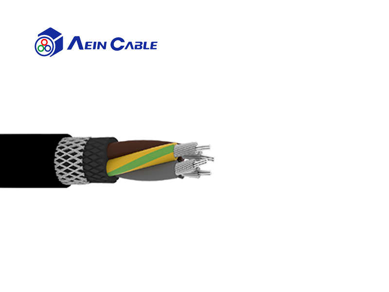 Si-C-Si High Temperature Resistant Multi-core Silicone Cable